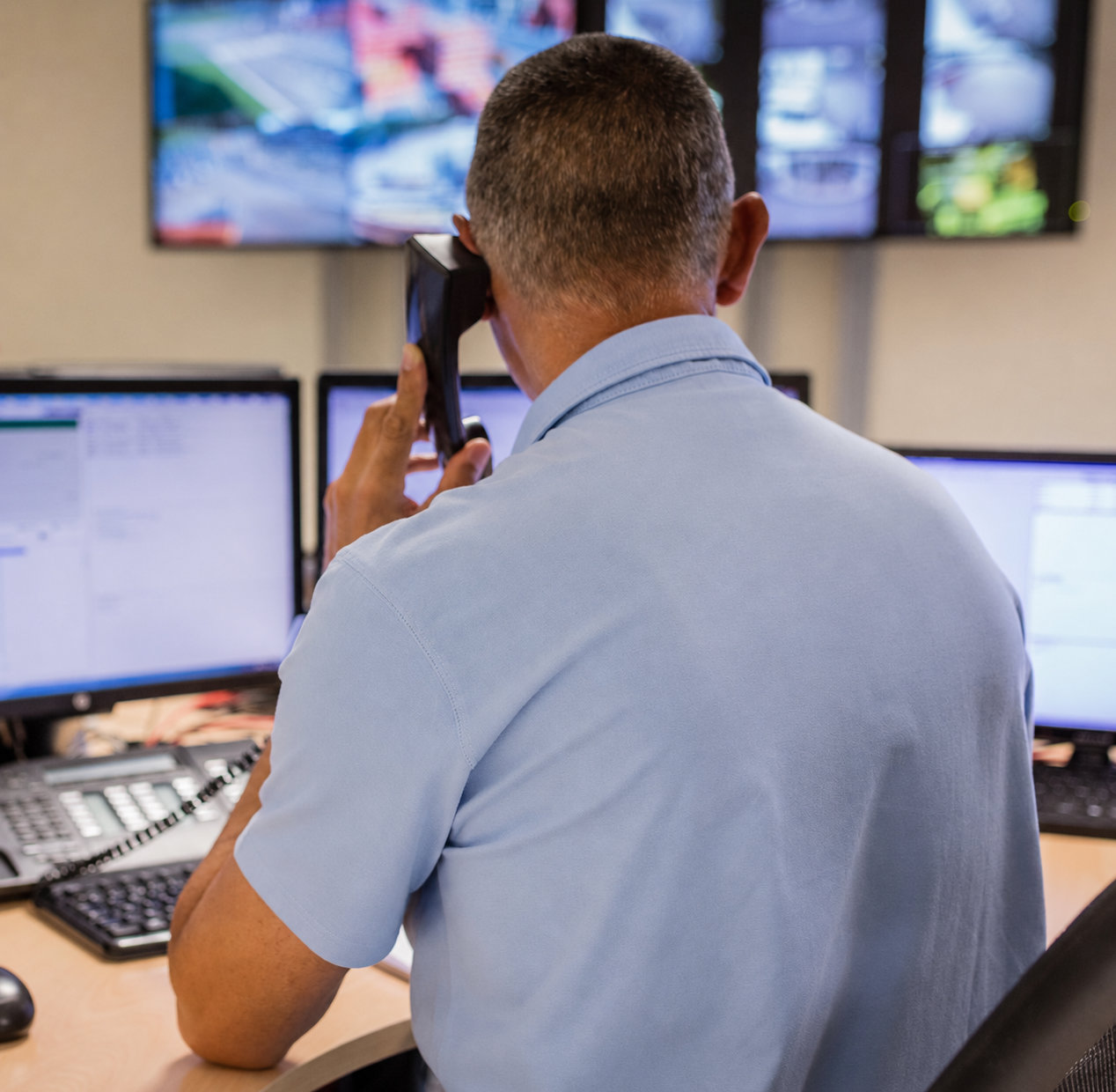 station télésurveillance - entreprise de sécurité 24/7